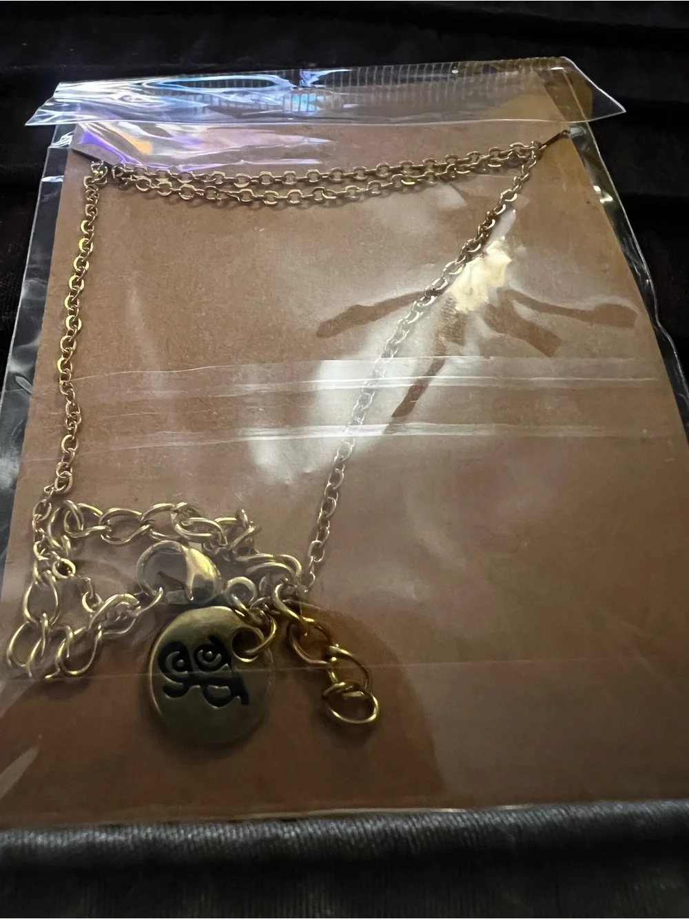 Plunder Square Pendant Necklaces in Gold and Silver
